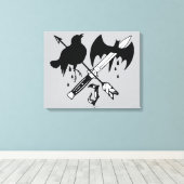 Toile Suicide Squad | Icône (Insitu (Plancher de Bois))