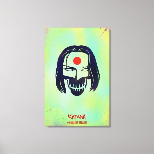 Toile Suicide Squad | Katana Head Icon (Recto)