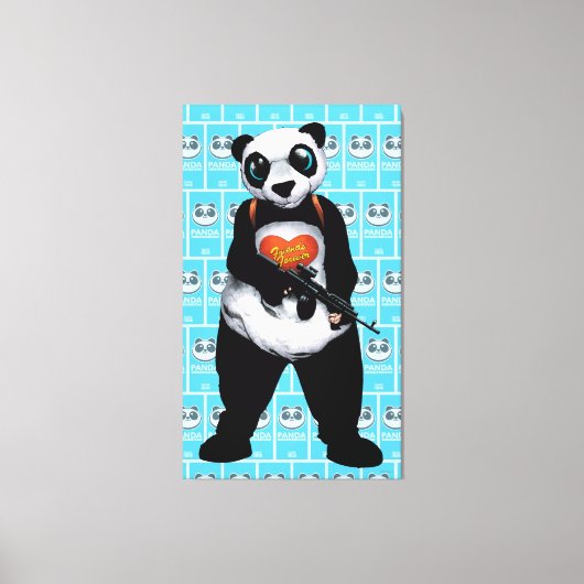Toile Suicide Squad Panda (Recto)