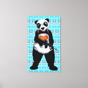 Toile Suicide Squad Panda