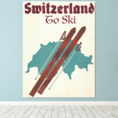 Toile Suisse Pour Skier (Insitu (Plancher de Bois))