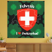 Toile Suisse Svizzera (Insitu(Salon))