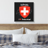 Toile Suisse Svizzera (Insitu(Chambre))