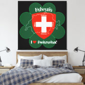 Toile Suisse Svizzera (Insitu(Chambre))