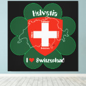 Toile Suisse Svizzera (Insitu (Plancher de Bois))