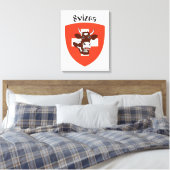 Toile Suisse Svizzera (Insitu(Chambre))