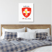 Toile Suisse Svizzera (Insitu(Chambre))