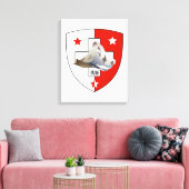 Toile Suisse Switzerland Wallis (Insitu(Salon))