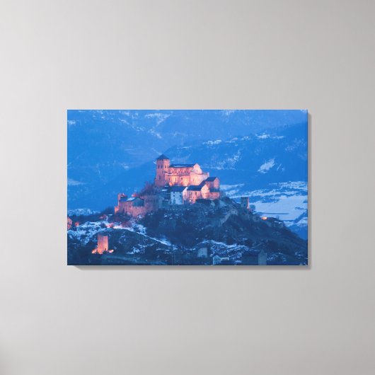 Toile SUISSE, Wallis/Valais, SION: Basilique de (Recto)
