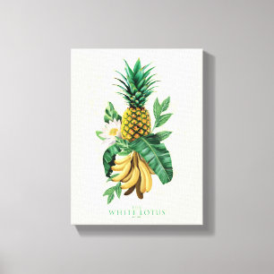 Toile Suite ananas au White Lotus
