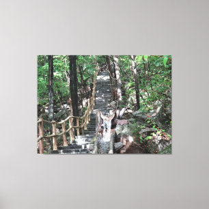 Toile Suivez le chemin mystique sur un