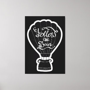 Toile Suivez Le Soleil