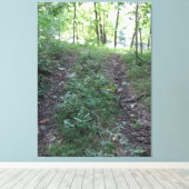 Toile Suivez votre chemin Heart Off! sur un (Insitu (Plancher de Bois))