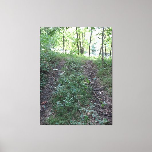 Toile Suivez votre chemin Heart Off! sur un (Recto)