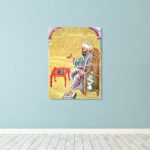 Toile Sultan Ahmet III de 'De Materia Medica' (Insitu (Plancher de Bois))