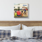 Toile Summer City Stoop 2000 (Insitu(Chambre))