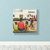 Toile Summer City Stoop 2000 (Insitu (Plancher de Bois))