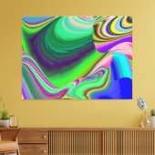 Toile Summerfeel, Rainbowart 3D Abstrait (Insitu(Salon))