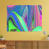 Toile Summerfeel, Rainbowart 3D Abstrait (Insitu(Salon))