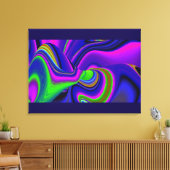 Toile Summerrainbow, Rainbowart 3D Abstrait (Insitu(Salon))