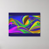 Toile Summerrainbow, Rainbowart 3D Abstrait (Recto)