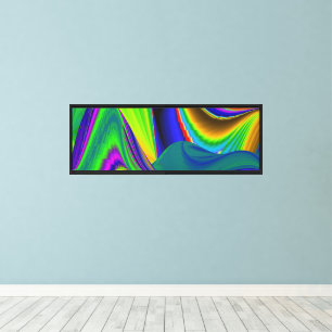 Toile Summerrainbow, Rainbowart 3D Abstrait