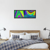 Toile Summerrainbow, Rainbowart 3D Abstrait (Insitu(Chambre))