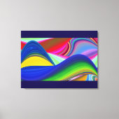 Toile Summerrainbow, Rainbowart 3D Abstrait (Recto)