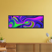 Toile Summerrainbow, Rainbowart 3D Abstrait (Insitu(Salon))