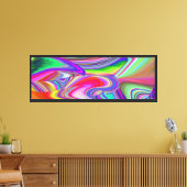 Toile Summerrainbow, Rainbowart 3D Abstrait (Insitu(Salon))