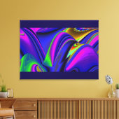 Toile Summerrainbow, Rainbowart 3D Abstrait (Insitu(Salon))