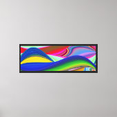 Toile Summerrainbow, Rainbowart 3D Abstrait (Recto)