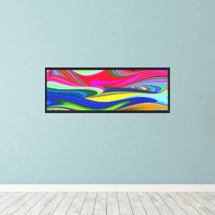 Toile Summerrainbow, Rainbowart 3D Abstrait