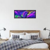 Toile Summerrainbow, Rainbowart 3D Abstrait (Insitu(Chambre))