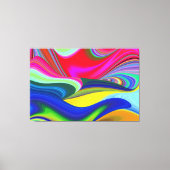 Toile Summerrainbow, Rainbowart 3D Abstrait (Recto)