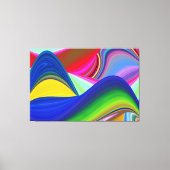 Toile Summerrainbow, Rainbowart 3D Abstrait (Recto)