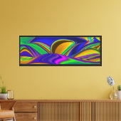 Toile Summerrainbow, Rainbowart 3D Abstrait (Insitu(Salon))