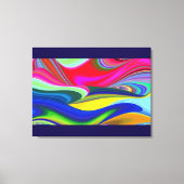 Toile Summerrainbow, Rainbowart 3D Abstrait (Recto)