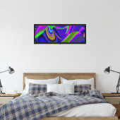 Toile Summerrainbow, Rainbowart 3D Abstrait (Insitu(Chambre))