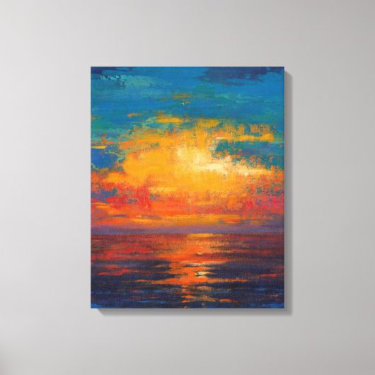Toile Sun Down II (Recto)