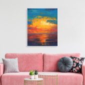 Toile Sun Down II (Insitu(Salon))