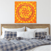 Toile Sun Mandala (Insitu(Chambre))