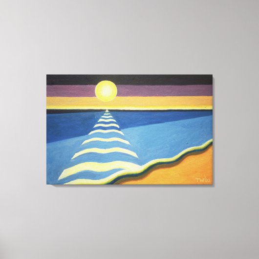 Toile Sun Sea et Sand 2003 (Recto)