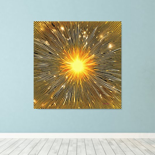 Toile Sun Streaks (Insitu (Plancher de Bois))