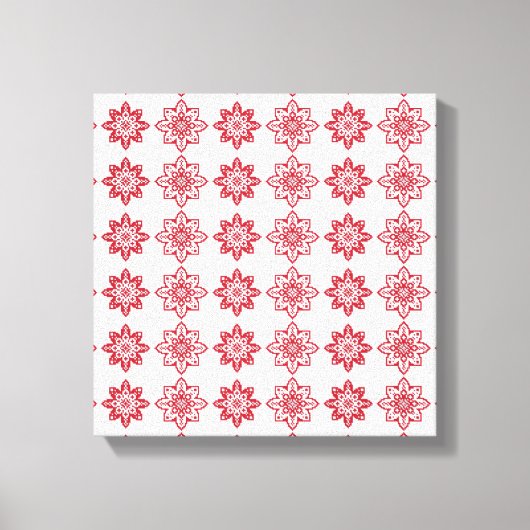 Toile SUN traditionnel letton motif géométrique IV (Recto)