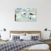 Toile Sun Valley, ID - Sawtooth Mnts. Ski D'Équitation (Insitu(Chambre))