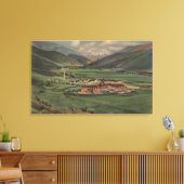 Toile Sun Valley, IDView de Sun Valley Lodge (Insitu(Salon))