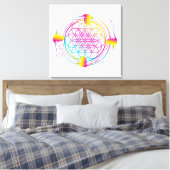 Toile Sunbird Flower of Life (Insitu(Chambre))
