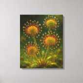 Toile Sundew: Toxic Elegance Impressionist Art (Recto)