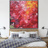 Toile Sunfire Bloom Art Texturé Abstrait (Insitu(Chambre))